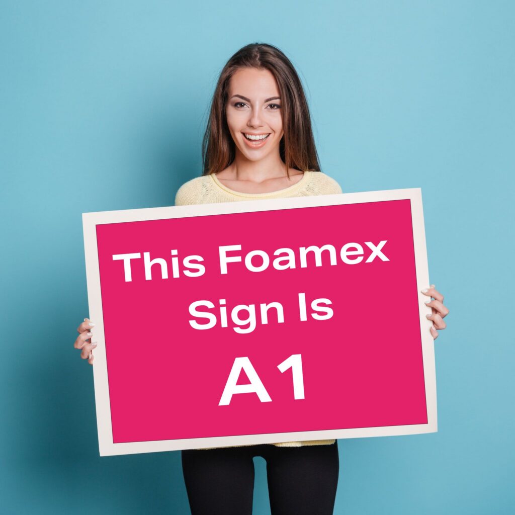 A1 Foamex Board Printing