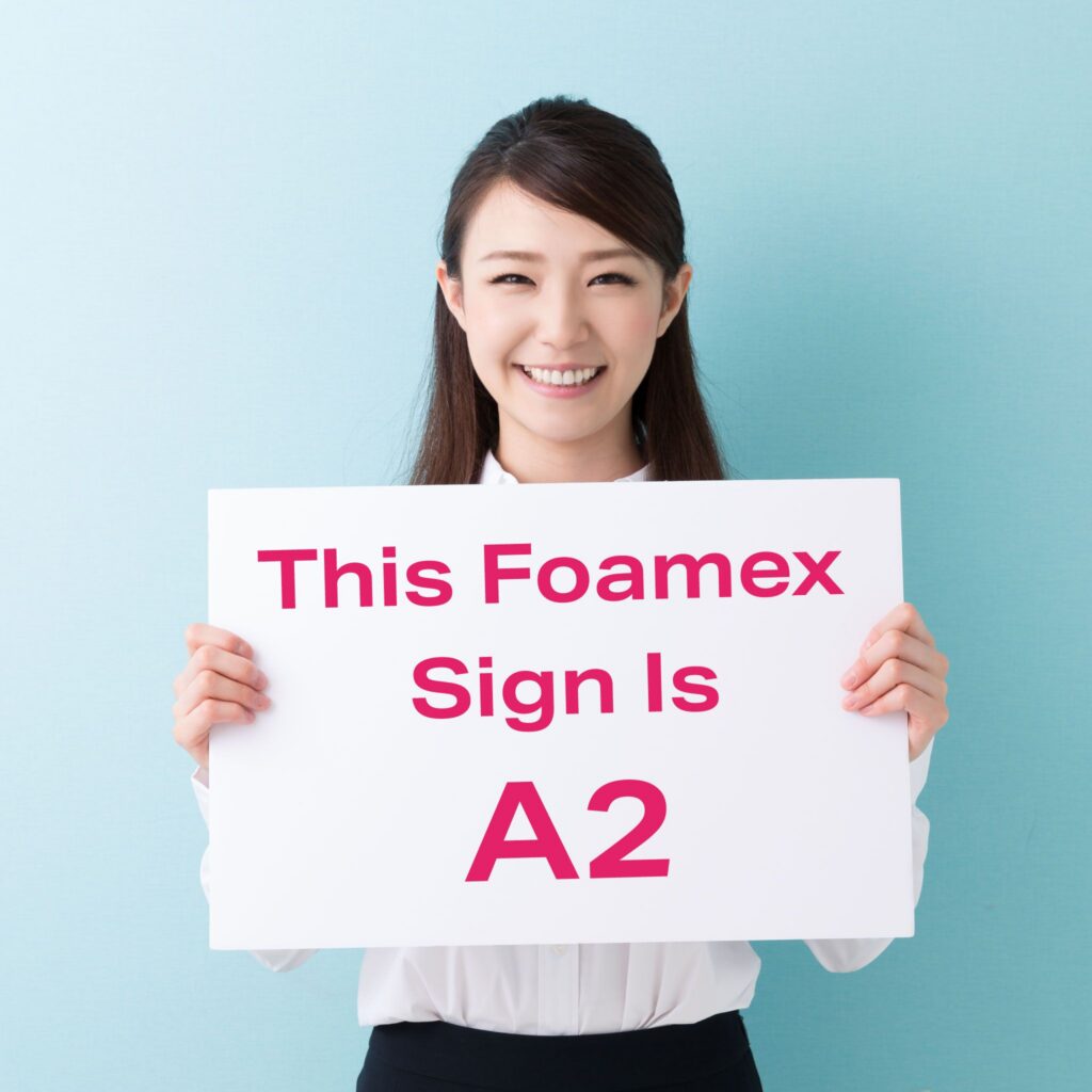 A2 Foamex Board Printing