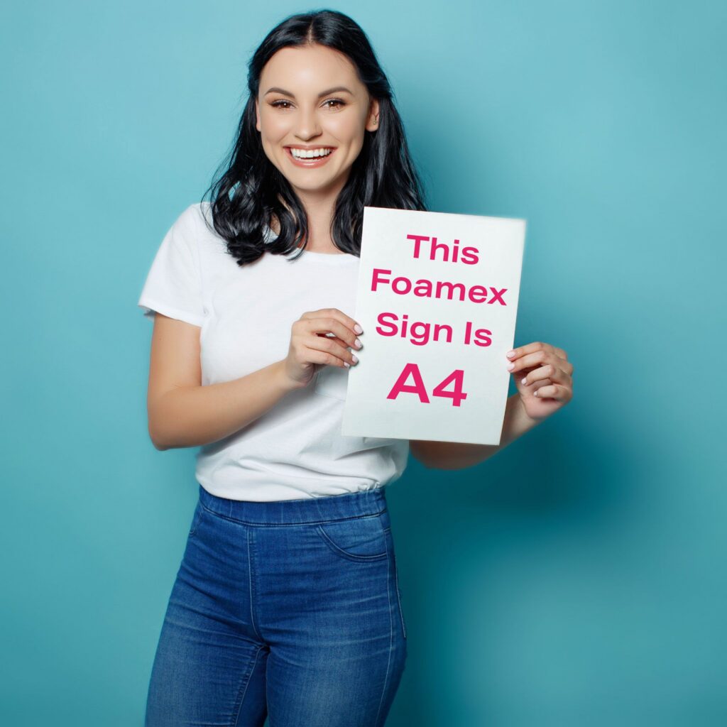 A4 Foamex Board Printing