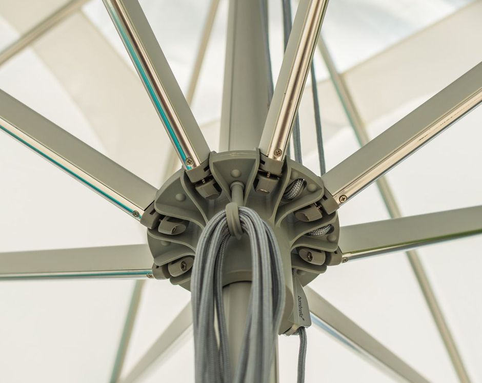 Commercial Grade Aluminium Parasol