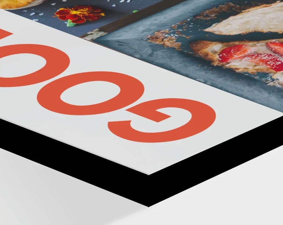 Black Foamex Board Printing