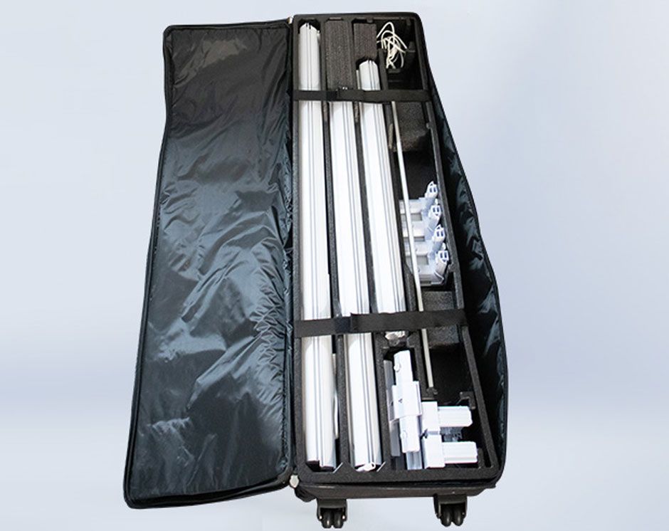 FABRILUXE Freestanding LED Lightbox 850 x 2250mm