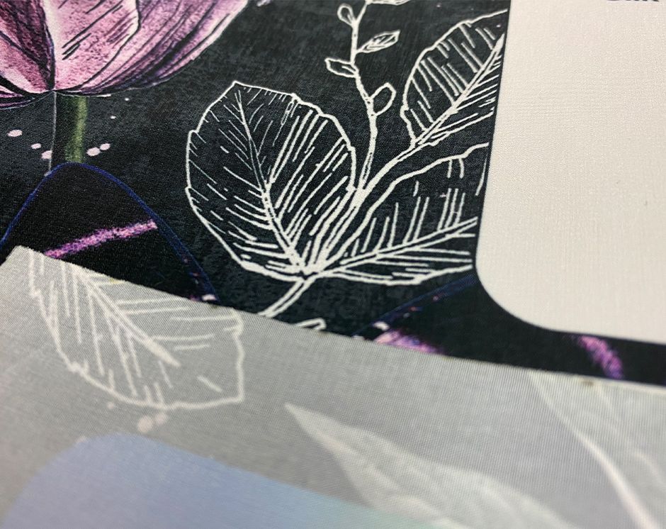 Poly Crepe de Chine Silk Look